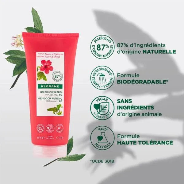 Klorane - Hibiscus Flower Nourishing Shower Gel - GOLDFARMACI