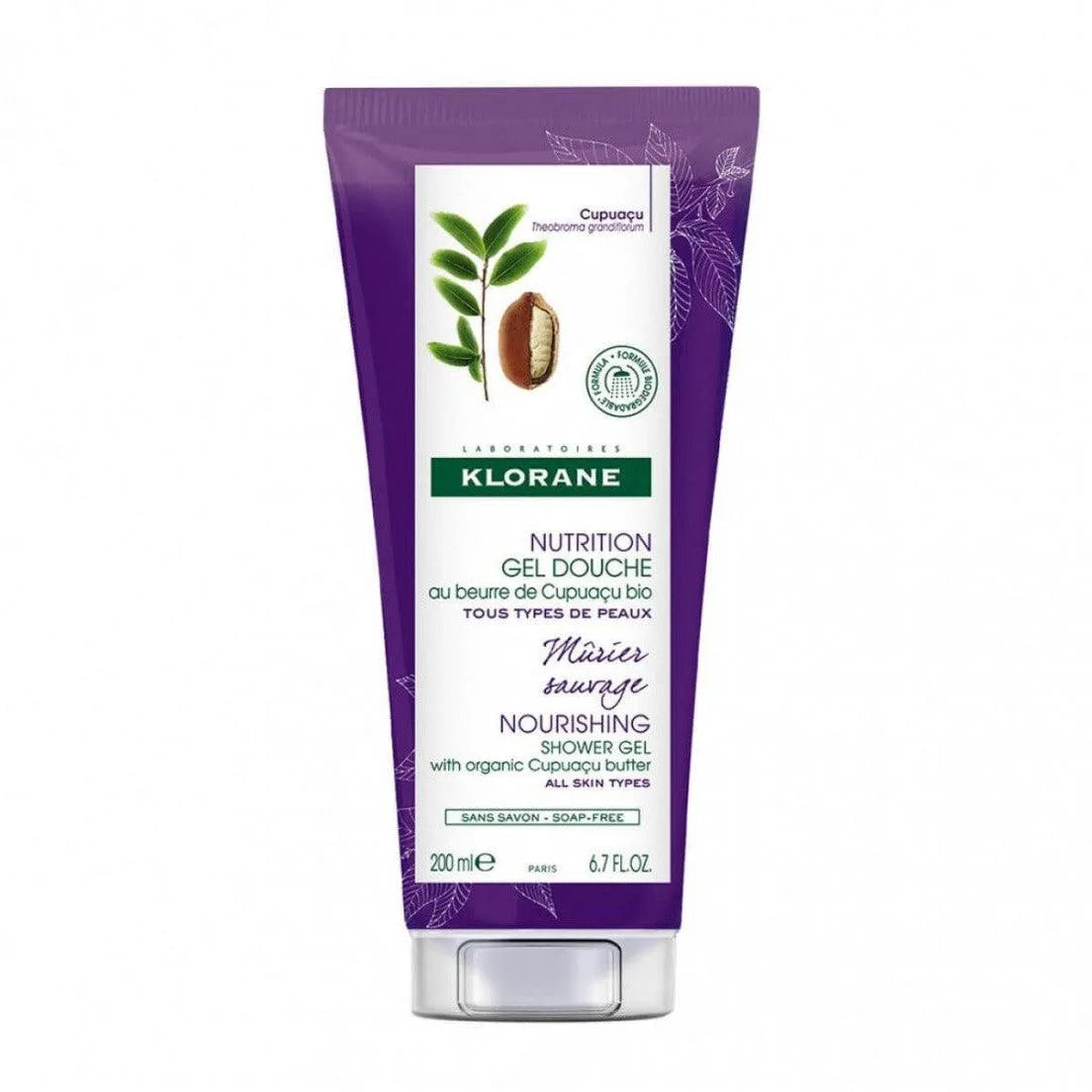 Klorane - Shower Gel - Wild Mulberry - GOLDFARMACI