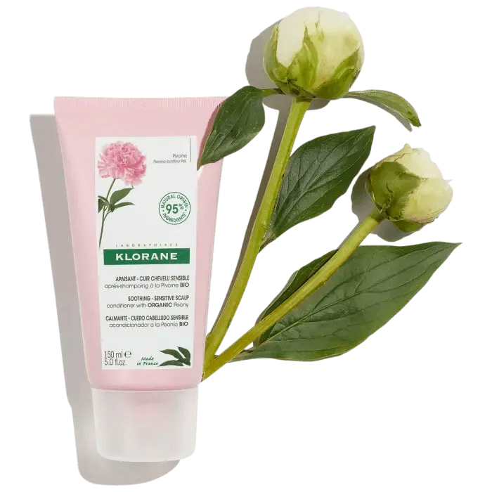 Klorane - Soothing Conditioner with Organic Peony - GOLDFARMACI