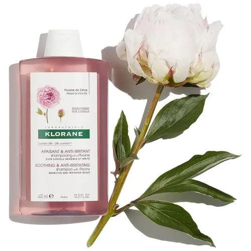Klorane - Soothing Shampoo with Organic Peony - Sensitive scalp - GOLDFARMACI