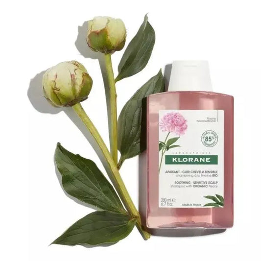 Klorane - Soothing Shampoo with Organic Peony - Sensitive scalp - GOLDFARMACI