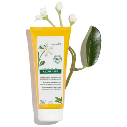 Klorane - Nourishing Hair Conditioner with Tamanu and Monoi - GOLDFARMACI