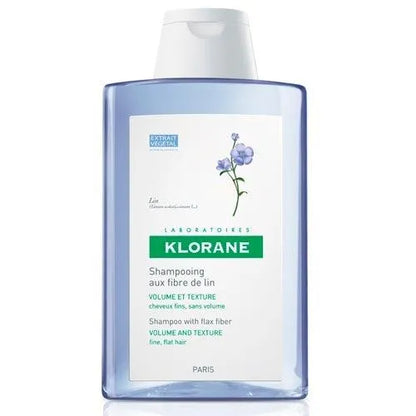 Klorane - Volumising Shampoo with Organic Flax - GOLDFARMACI