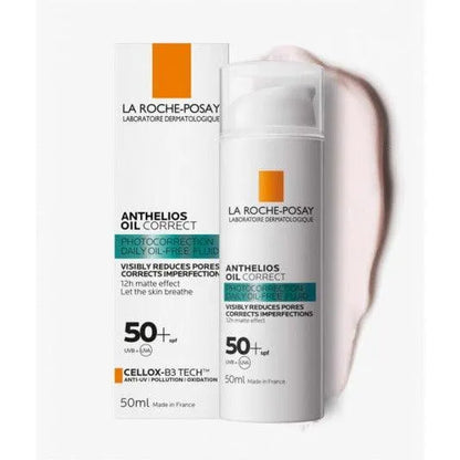 La Roche-Posay - Anthelios Oil Correct SPF50 - GOLDFARMACI