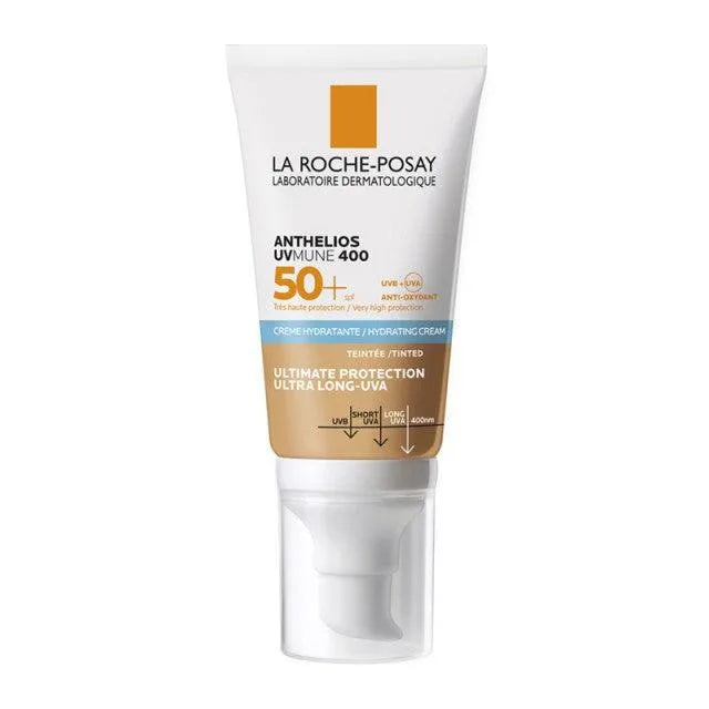 La Roche-Posay - Anthelios SPF50+ Tinted Hydrating Cream - GOLDFARMACI