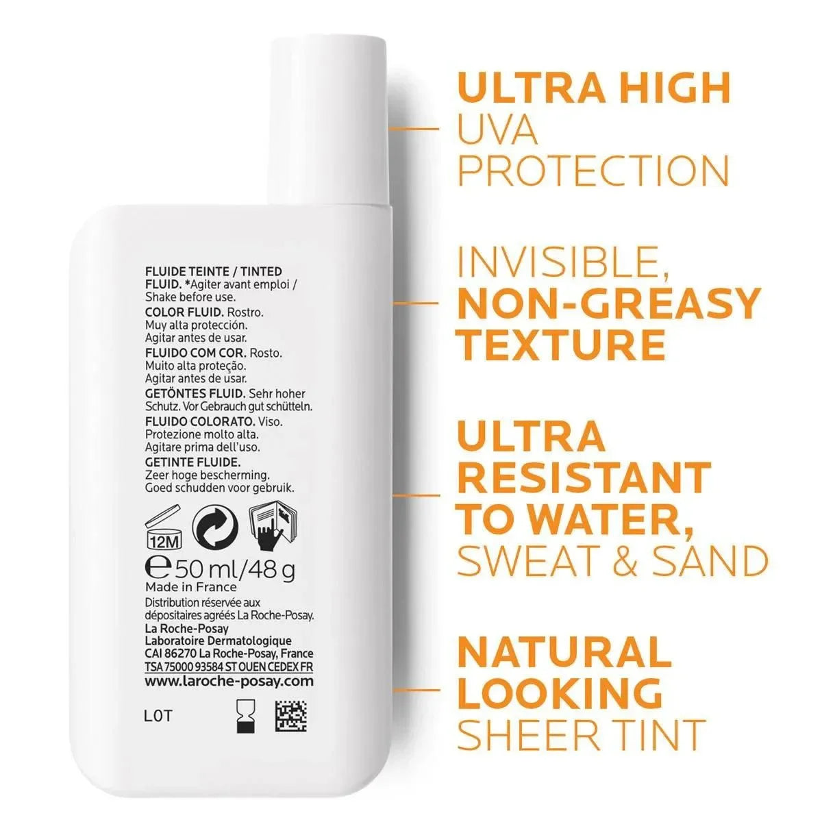 La Roche-Posay - Anthelios Tinted Fluid SPF50+ - GOLDFARMACI