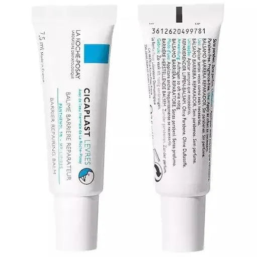 La Roche-Posay Cicaplast Lips balm tube, dermocosmetic skincare, Goldfarmaci Albania
