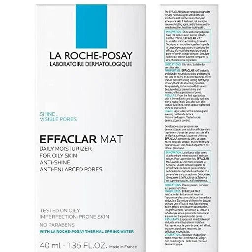 La Roche-Posay - Effaclar Mat Moisturizer - GOLDFARMACI