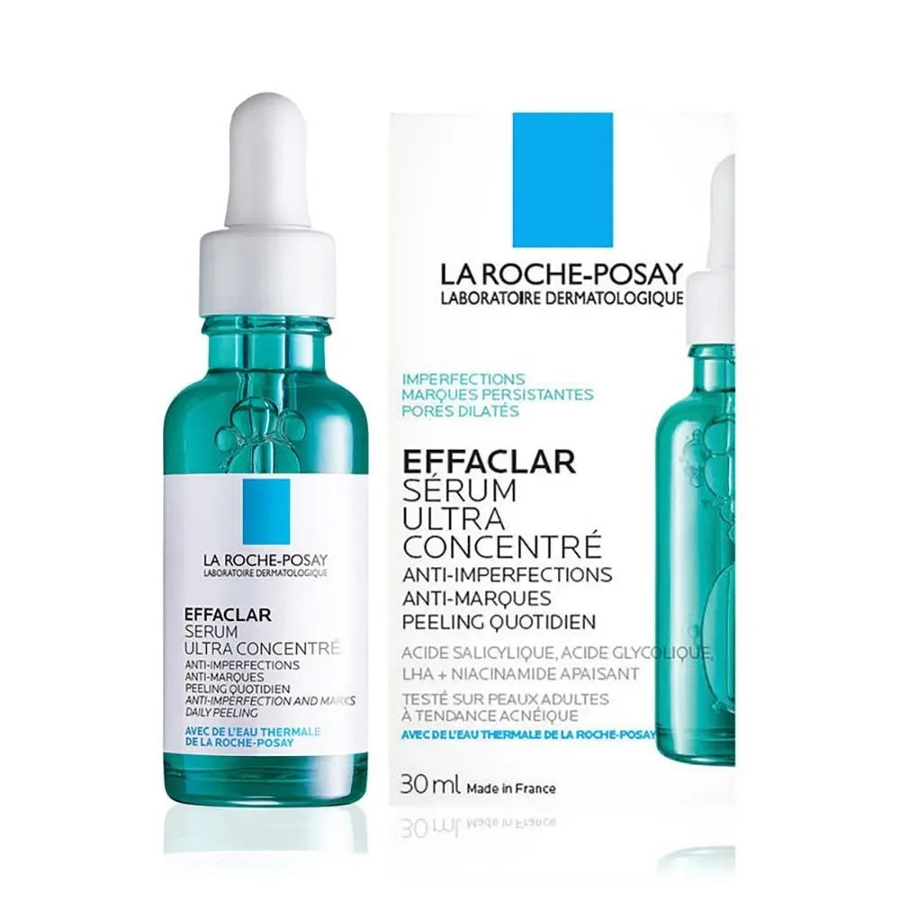 La Roche-Posay Effaclar Serum Ultra Concentré product bottle and packaging, skincare at Goldfarmaci