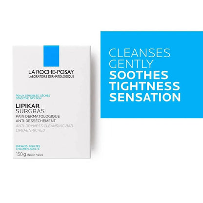La Roche-Posay - Lipikar Surgras Soap Bar - GOLDFARMACI