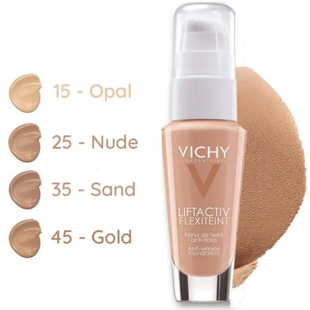Vichy - Liftactiv Flexiteint Anti Wrinkle Foundation SPF20 - GOLDFARMACI