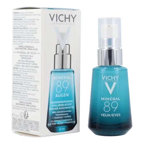 Vichy - Mineral 89 Eyes Hyaluronic Acid Gel - GOLDFARMACI