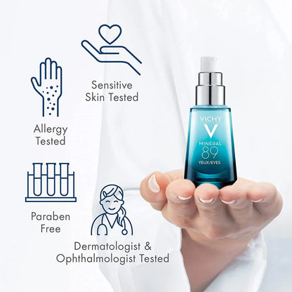 Vichy - Mineral 89 Eyes Hyaluronic Acid Gel - GOLDFARMACI