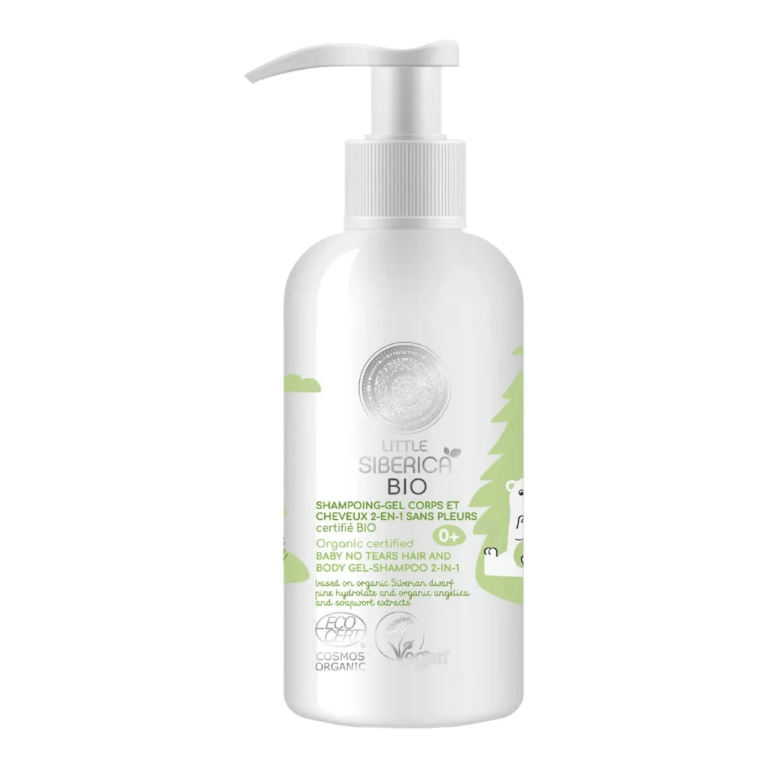 Natura Siberica - Baby No Tears Hair & Body Gel-Shampoo 2- in-1 - GOLDFARMACI