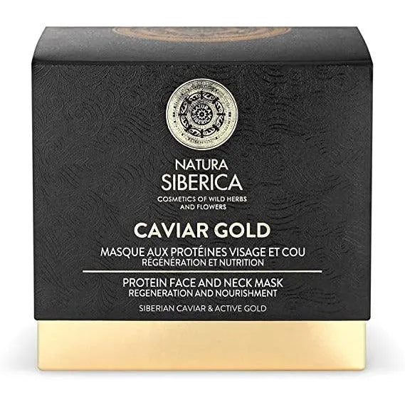 Natura Siberica - Caviar Gold Protein face and neck mask - GOLDFARMACI