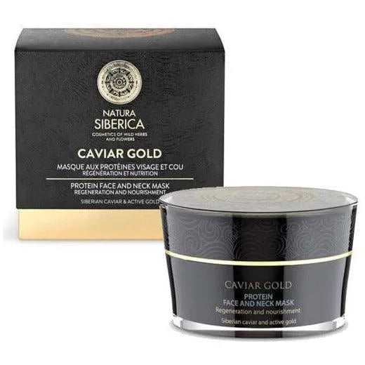Natura Siberica - Caviar Gold Protein face and neck mask - GOLDFARMACI
