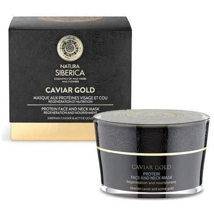 Natura Siberica - Caviar Gold Protein face and neck mask - GOLDFARMACI