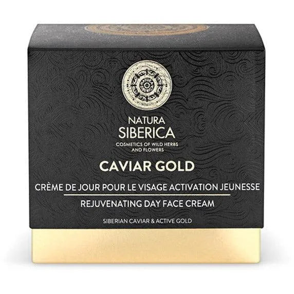 Natura Siberica - Caviar Gold Strengthening face and neck serum - GOLDFARMACI