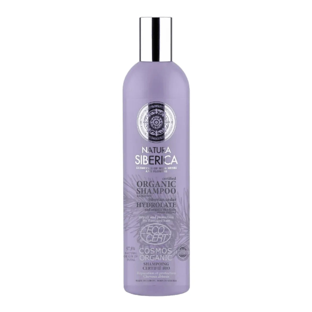 Natura Siberica - Certified Organic Repair And Protection Shampoo For Damaged Hair - GOLDFARMACI