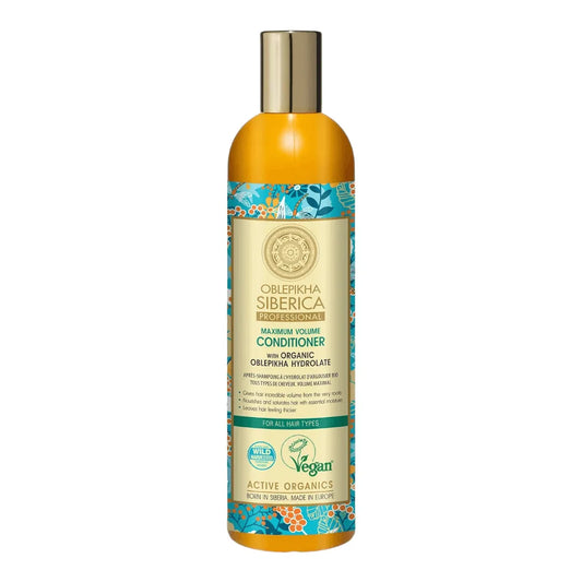 Natura Siberica - Conditioner with Organic Oblepikha Hydrolate for all Hair Types - GOLDFARMACI
