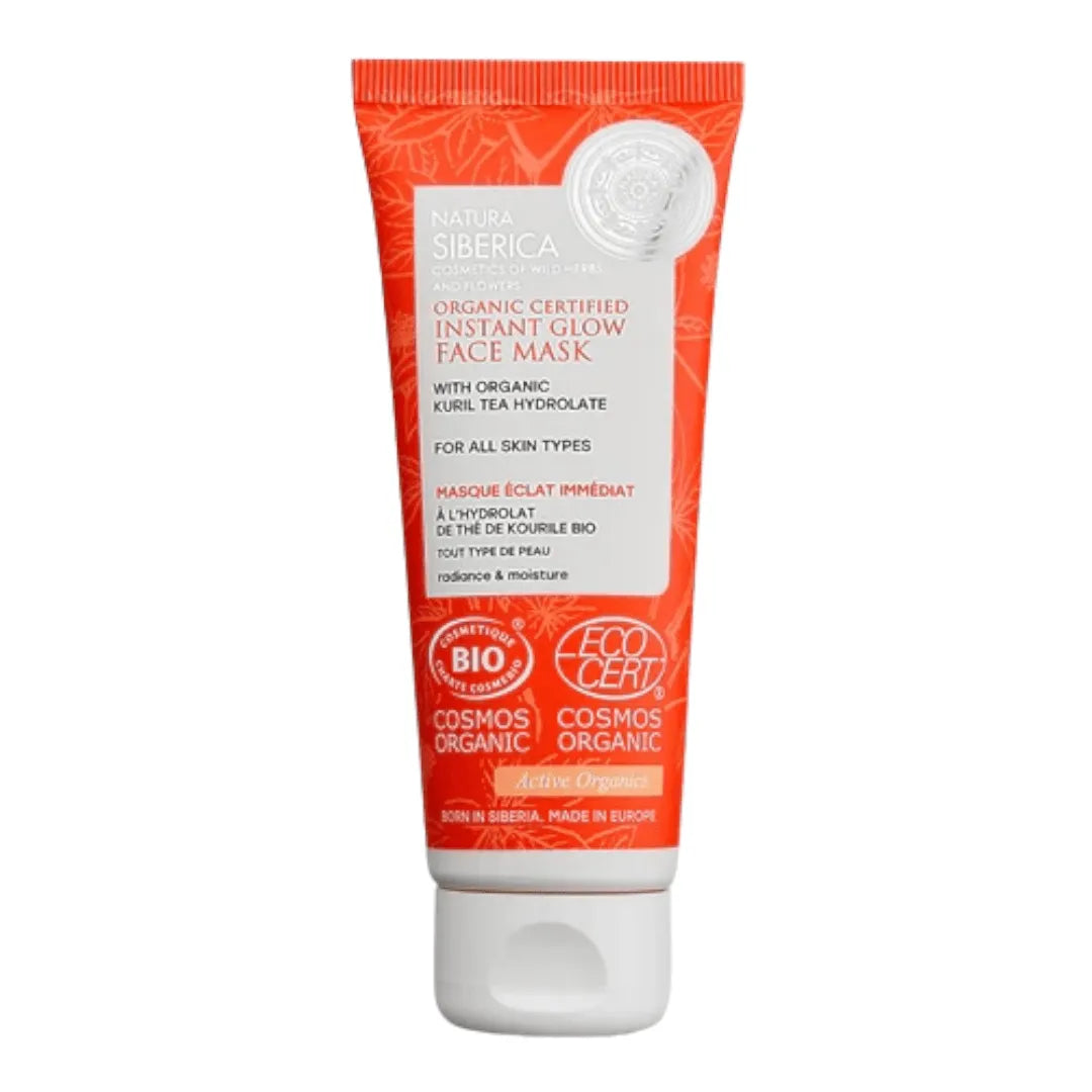 Natura Siberica - Instant Glow Face Mask for all skin types - GOLDFARMACI