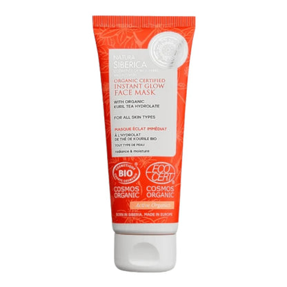 Natura Siberica - Instant Glow Face Mask for all skin types - GOLDFARMACI