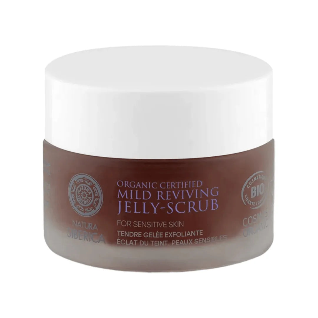 Natura Siberica - Mild Reviving Jelly Scrub for sensitive skin - GOLDFARMACI