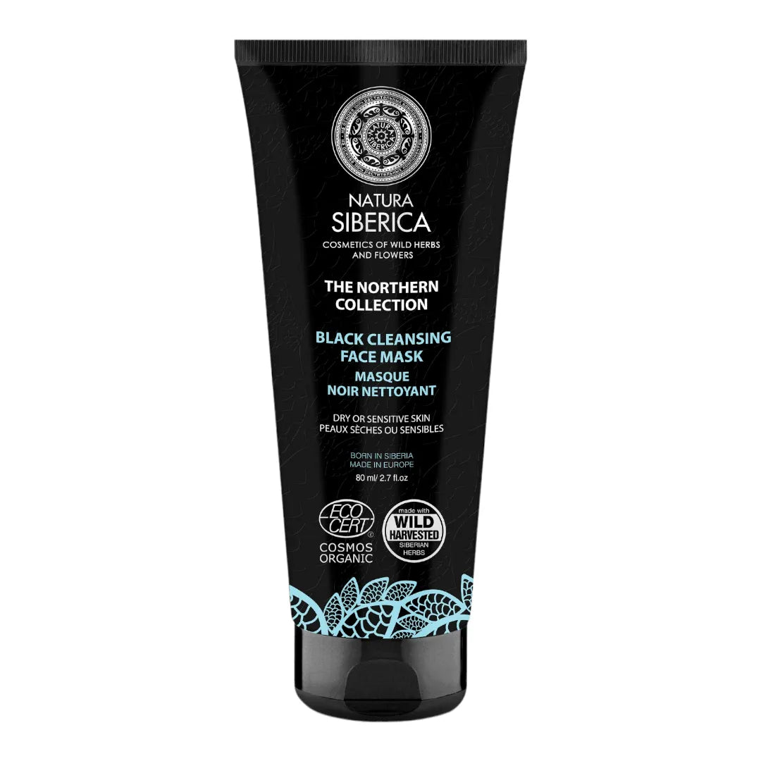 Natura Siberica - Northern Collection Black Cleansing Face Mask - GOLDFARMACI