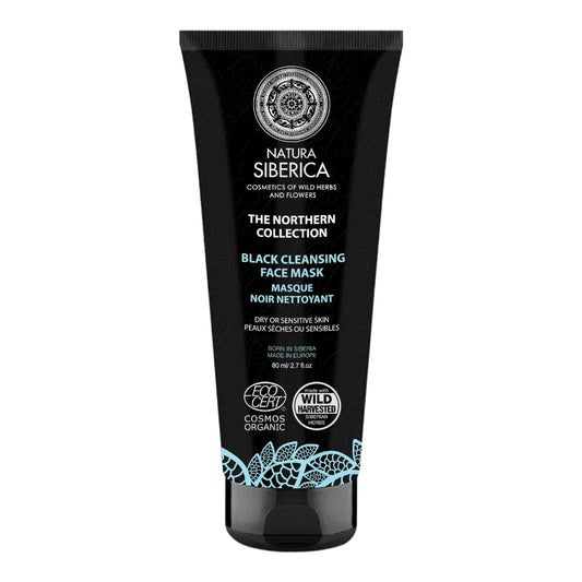 Natura Siberica - Northern Collection Black Cleansing Face Mask - GOLDFARMACI