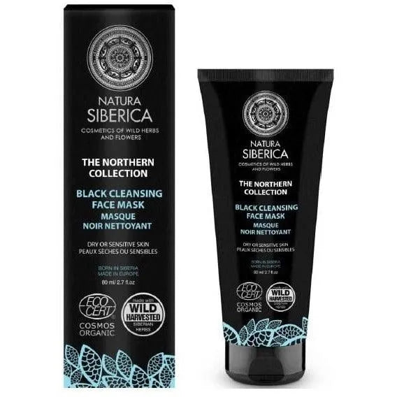 Natura Siberica - Northern Collection Black Cleansing Face Mask - GOLDFARMACI
