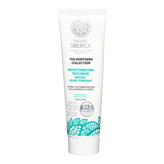 Natura Siberica - Northern Collection white Purifying Face Mask - GOLDFARMACI