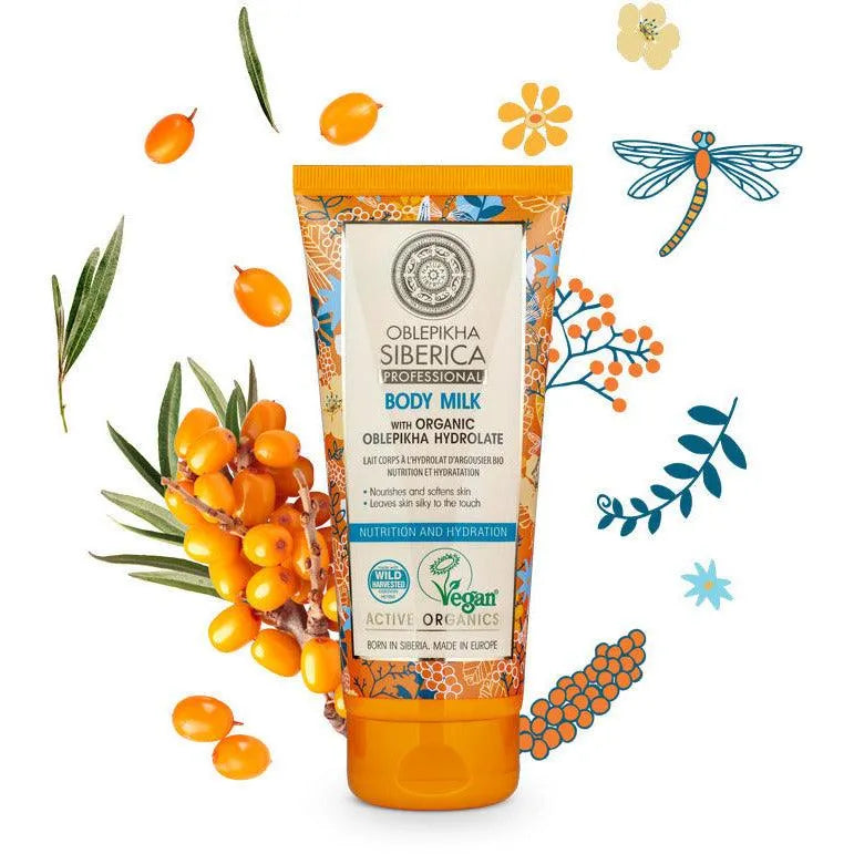 Natura Siberica - Nutrition and Hydration Body Milk - GOLDFARMACI