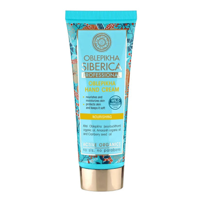 Natura Siberica - Oblepikha Hand Cream Nourishing and Moisturizing - GOLDFARMACI