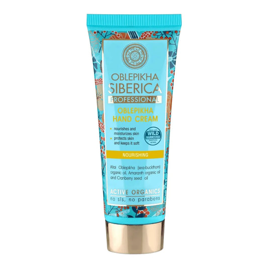 Natura Siberica - Oblepikha Hand Cream Nourishing and Moisturizing - GOLDFARMACI
