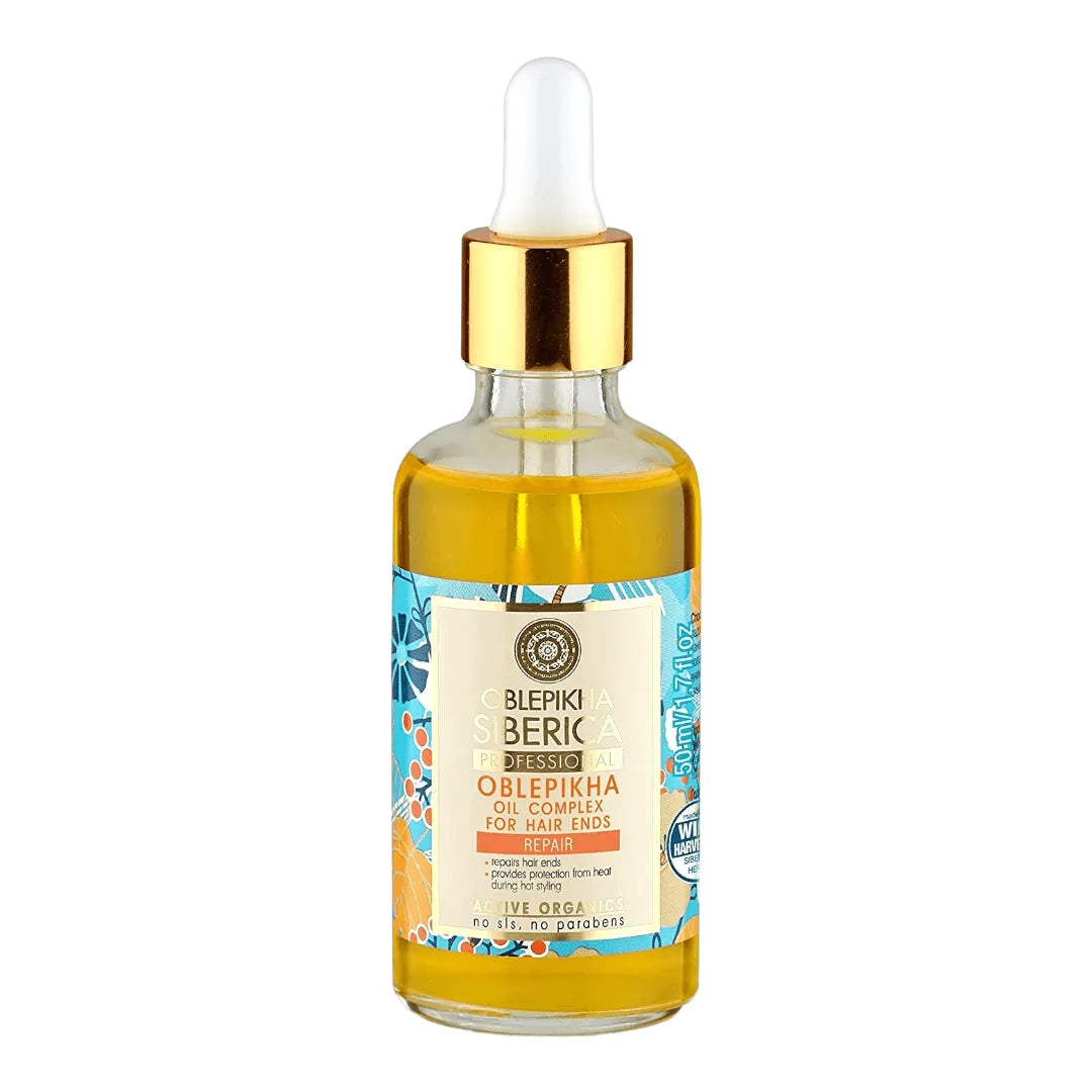Natura Siberica - Oblepikha Oil Complex For Damaged Hair - GOLDFARMACI