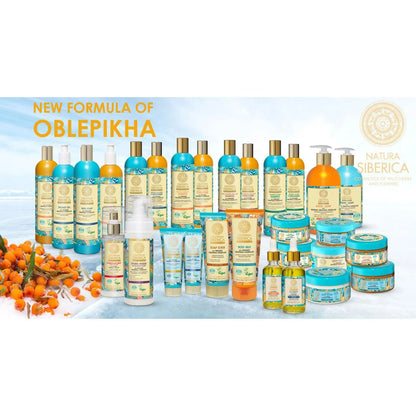 Natura Siberica - Shower Gel with Organic Oblepikha Hydrolate Energizing Freshness - GOLDFARMACI