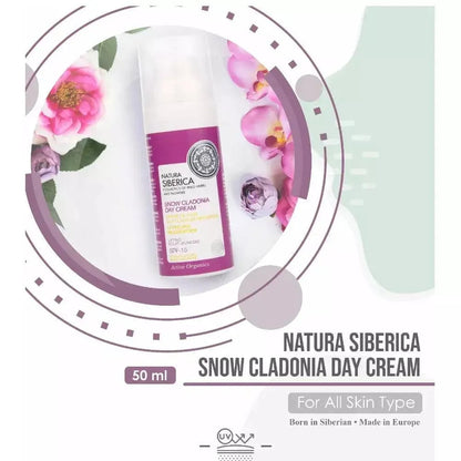 Natura Siberica - Snow Cladonia Day Cream 50ml - GOLDFARMACI