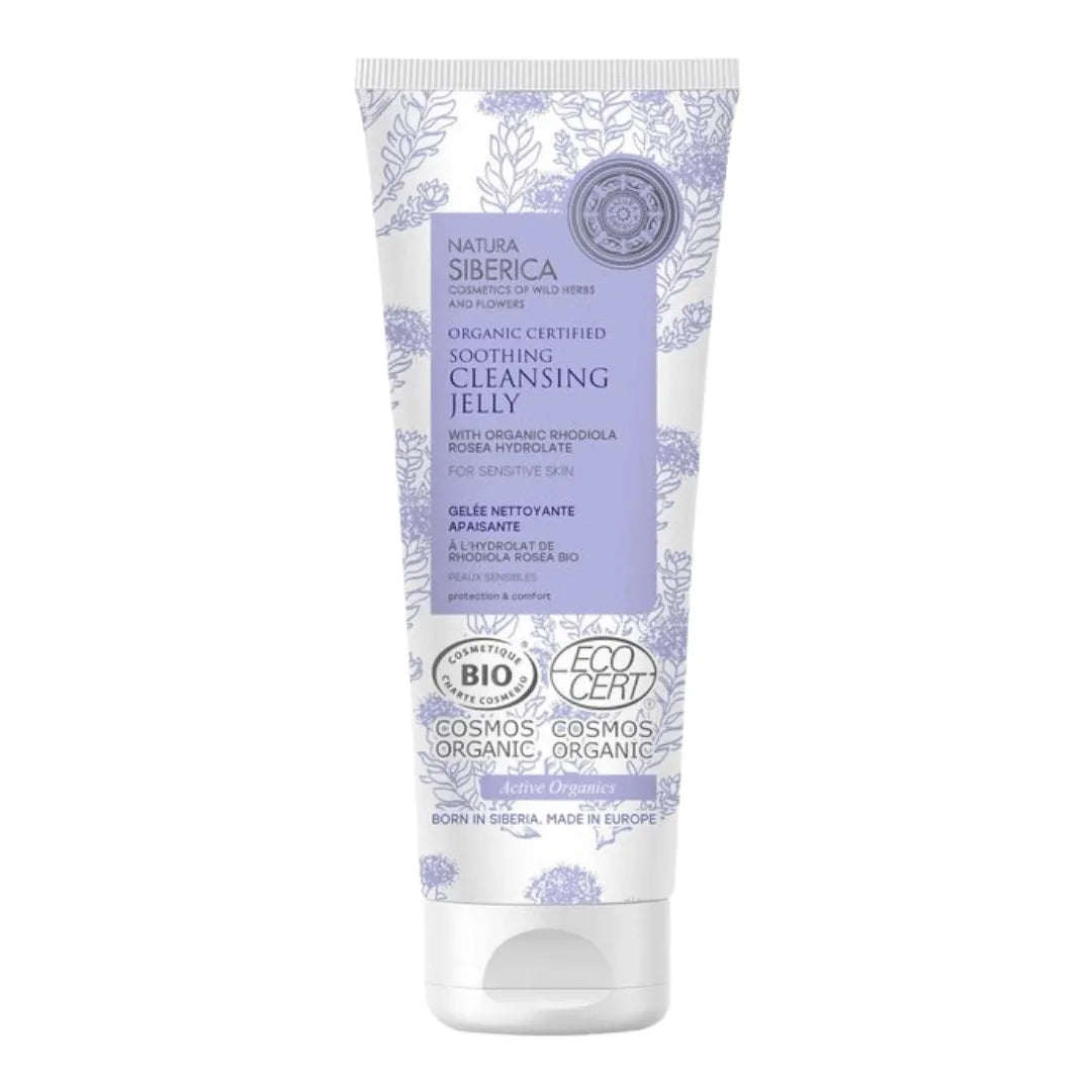 Natura Siberica - Soothing cleansing jelly for sensitive skin - GOLDFARMACI