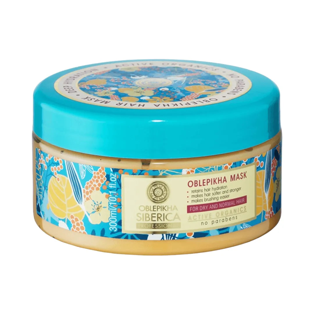 Natura Siberica - Οblepikha Μask for dry and normal hair , 300ml. - GOLDFARMACI