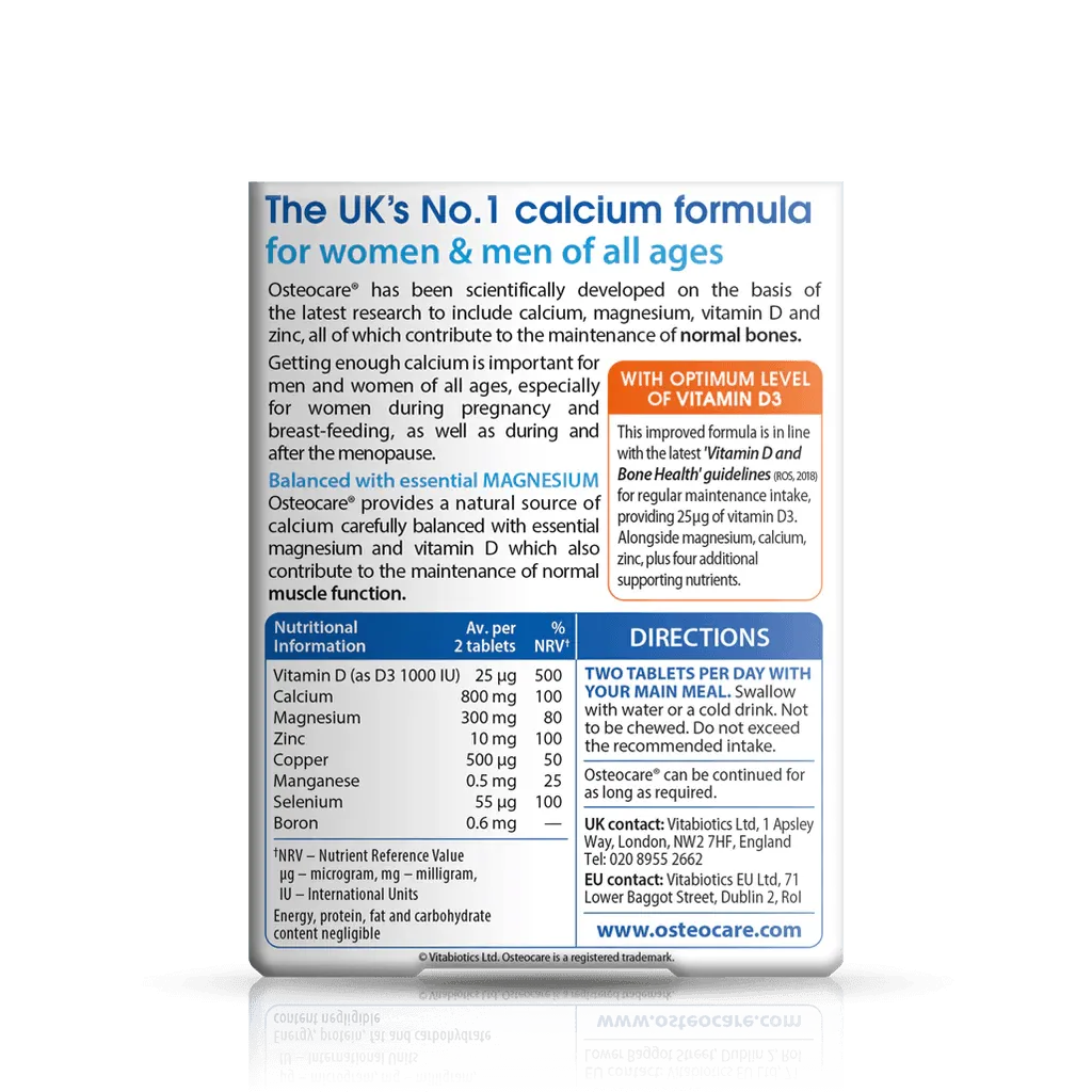 Vitabiotics - Osteocare Original - GOLDFARMACI