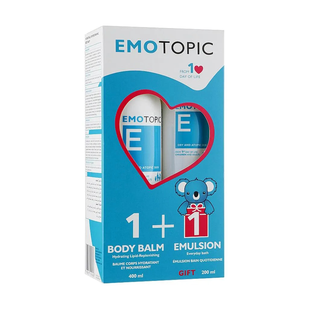 Pharmaceris - Emotopic - Set Replenishing Body Balm + Everyday Bath Emulsion - GOLDFARMACI