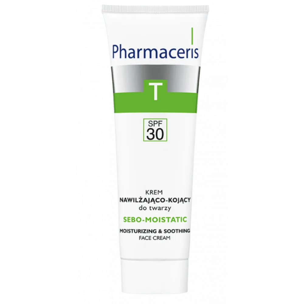 Pharmaceris - T-Line - Sebo-Moistatic SPF30+ - GOLDFARMACI