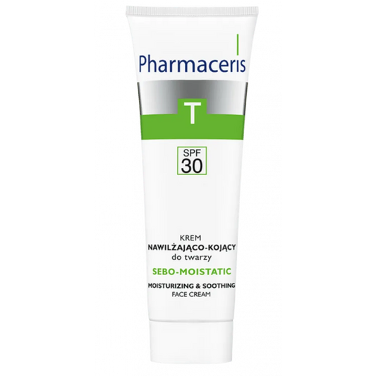 Pharmaceris - T-Line - Sebo-Moistatic SPF30+ - GOLDFARMACI