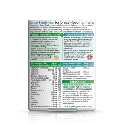 Vitabiotics - Pregnacare Breast-feeding - GOLDFARMACI