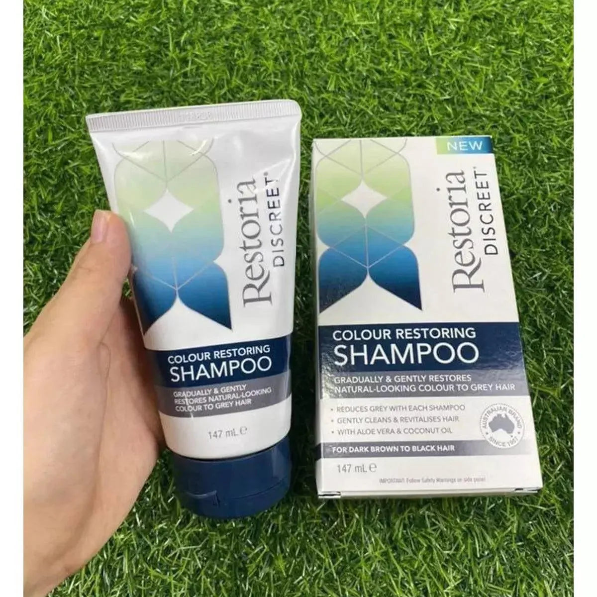 Restoria - Discreet Colour Restoring Shampoo - GOLDFARMACI