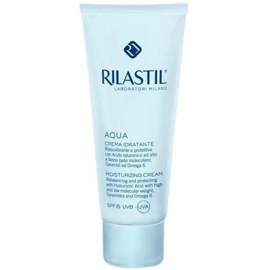 Rilastil - Aqua Moisturizing Cream SPF15 - GOLDFARMACI