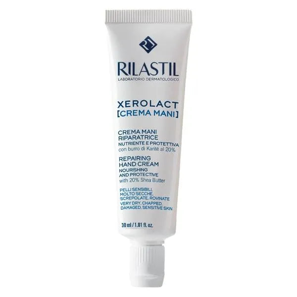 Rilastil - Xerolact Repairing Hand Cream - GOLDFARMACI