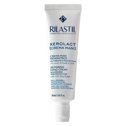 Rilastil - Xerolact Repairing Hand Cream - GOLDFARMACI