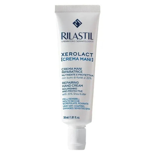 Rilastil - Xerolact Repairing Hand Cream - GOLDFARMACI