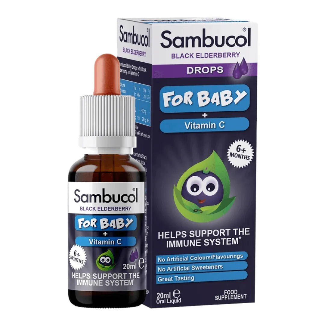 Sambucol - For Baby Drops 6M+ 20ml - GOLDFARMACI